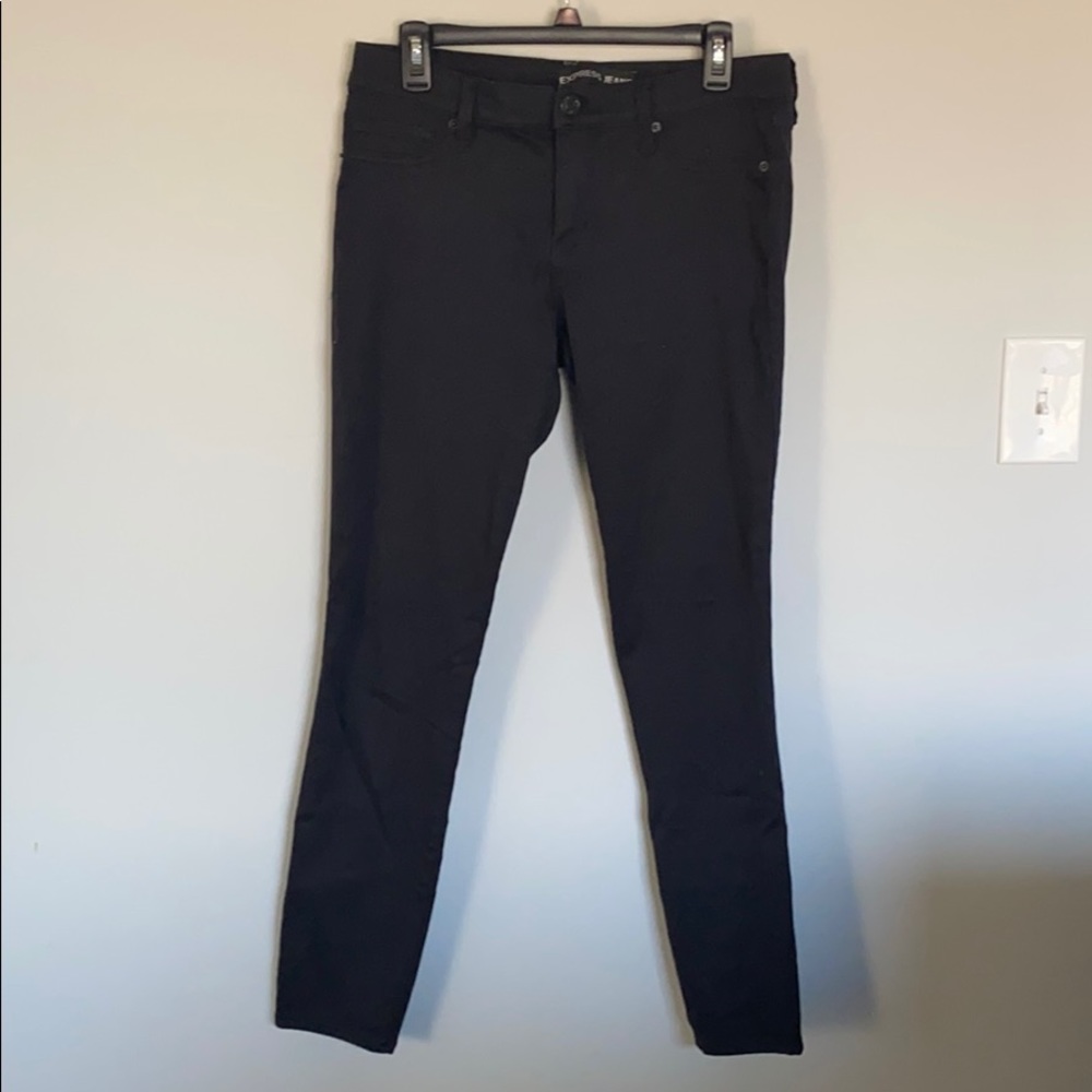 Black Express jeggings